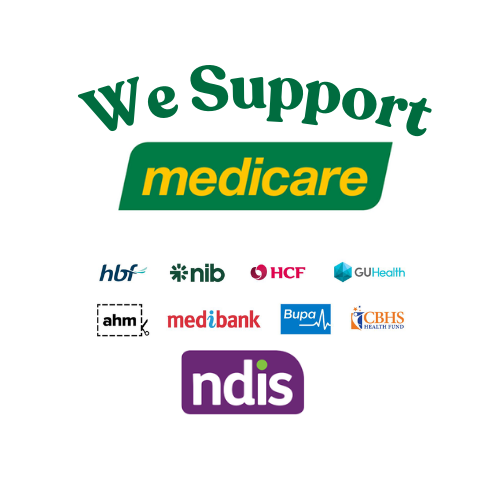 Graphic promoting support for Medicare and NDIS with associated logos.