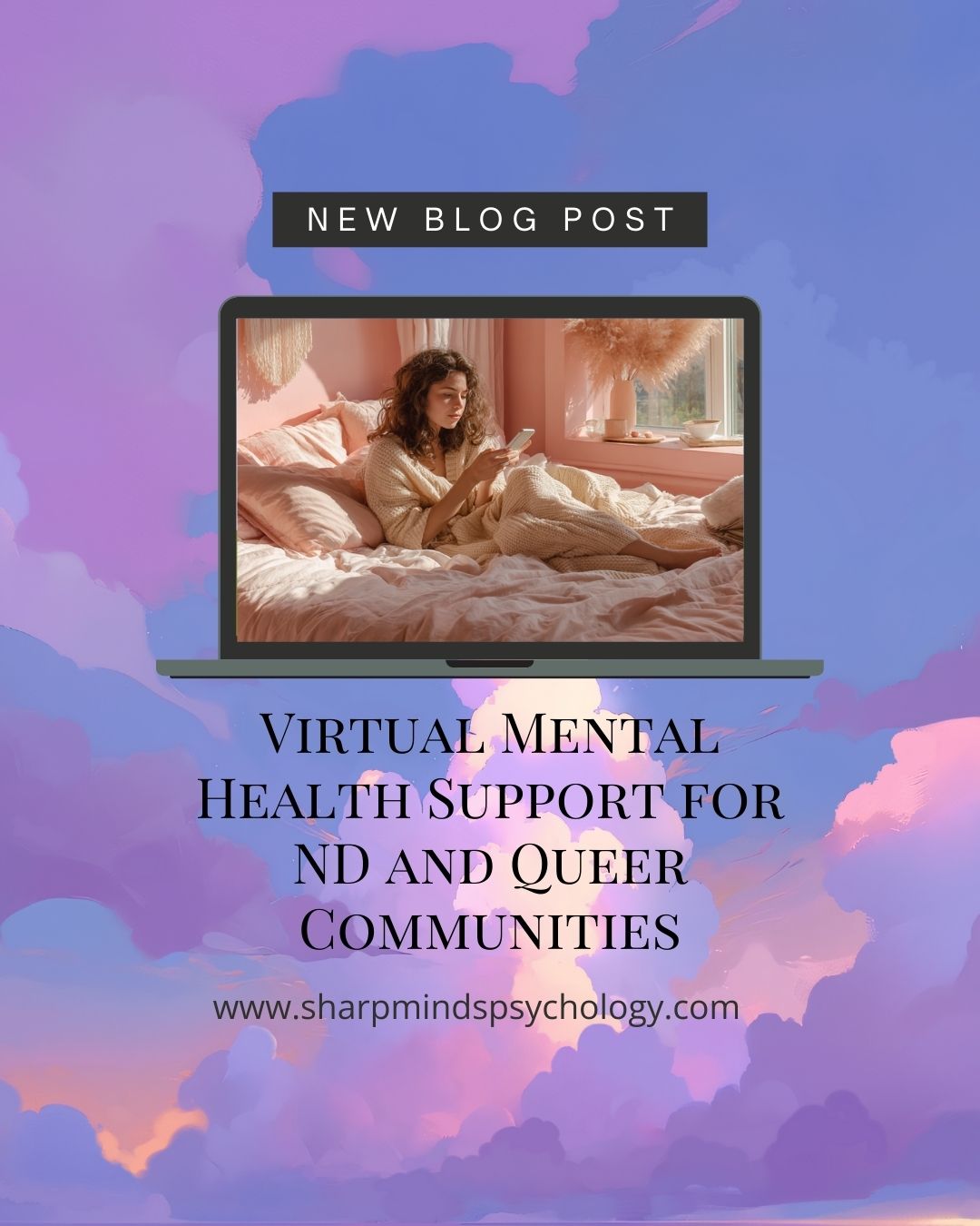 Virtual Mental Health Support for ND and Queer Communities
